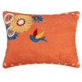 thumbnail image 1 of Greenland Home Fashions Barefoot Bungalow Topanga Funda de almohada King Naranja, 1 of 5