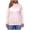 Pink, variant on Aloohaidyvio Womens Plus Size Long Sleeve T Shirt Thermal Turtleneck Tops Casual Slim Fit Basic Tee Blue 3XL