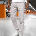 thumbnail image 3 of adviicd Men Pants For Hot Weather Mens Stretch Jeans Men's Skinny Slim Fit Stretch Straight Leg Fashion Jeans Pants Grey X-Large, 3 of 4