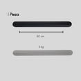 thumbnail image 2 of Pesas de 5 kg | Mancuernas para entrenamiento de fuerza | Equipo ideal para pilates, yoga y barre | Pesas ergonómicas y antideslizantes | Tonifica músculos (Gris), 2 of 8