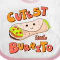 thumbnail image 4 of Inktastic Cutest Little Burrito Boys or Girls Baby Bib, 4 of 4