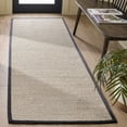 thumbnail image 4 of Safavieh Natural Fiber Kentigern Solid Runner Rug, Marble/Dark Gray, 2'6" x 6', 4 of 14
