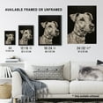 thumbnail image 3 of Artery8 Dog Lover Portrait Pencil Drawing Pet Animal Living Room Artwork Framed Wall Art Print A4, 3 of 5