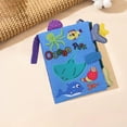 thumbnail image 1 of Juguetes de piscina, juguetes para bebés, juguetes para niños pequeños, educación temprana para niños, un juguete tridimensional con cola, libro de tela para niños, libro de tela, 1 of 6