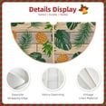 thumbnail image 5 of Kll Pineapples Palm Leaves Christmas Tree Skirt 48",Party Decorations Farmhouse For Christmas Decorations Holiday Party, 5 of 8