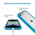 thumbnail image 5 of JETech Case for iPhone SE 3/2 (2022/2020 Edition), 4.7-Inch, Shockproof Phone Bumper Cover, Anti-Scratch Clear Back (Blue), 5 of 6