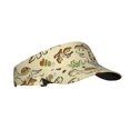 thumbnail image 2 of Kll Sport Sun Visor Hats Ball Caps Empty Top Baseball Sun Cap For Men Women-Cartoon Dinosaurs, 2 of 8