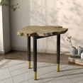 thumbnail image 6 of Furniture of America Modu Solid Wood Black Indoor End Table Base Legs, 6 of 19