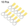 thumbnail image 2 of Unique Bargains RV5.5-10 Crimp Terminal, Ring Spade Wire Connector for AWG12-10 10Pcs, 2 of 3