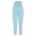 thumbnail image 5 of Ediodpoh Yoga Pants Women High Waisted Casual Thermal Winter Leggings for Everyday Wear Comfortable Stretchy with Soft Full Length Sky Blue S, 5 of 5