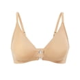 thumbnail image 1 of Yammkia Sports Bras for Women Plus Size Sports Bras for Women High Support High Impact Sports Bras for Women Large Bust Push up Racerback Workout Running Bra (Beige,L), 1 of 7