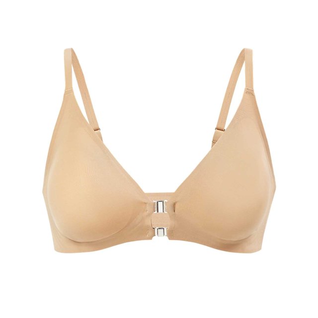 Yammkia Sports Bras for Women Plus Size Sports Bras for Women High Support High Impact Sports Bras for Women Large Bust Push up Racerback Workout Running Bra (Beige,L)