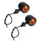 thumbnail image 2 of 2 piezas de luces intermitentes de metal retro para motocicleta, 2 of 11