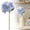 Sky Blue, variant on Hydrangea Artificial Flowers Single Stem Fake Flowers with Leaves for Table Centerpiece,Purple Faux Flowers for Vase Bouquets Arrangement for Wedding Birthday Party Decoration