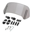 thumbnail image 5 of Motorcycle Windshield Extension Adjustable Clip on Sturdy Accessories Upgraded Heightened Windscreen Spoiler for Motorcycle large gray, 5 of 8