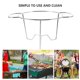 thumbnail image 3 of SHOWERORO Soporte Para De De Inoxidable Para Camping Y Uso En Cocina Exterior, 3 of 7