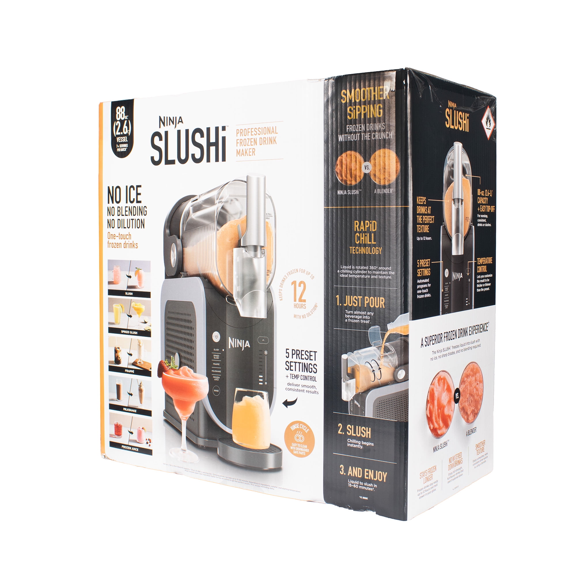 Ninja SLUSHi Frozen Drink Maker, RapidChill Technology, 5 Preset