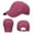 Hot Pink, variant on Tweang Baseball Cap Cap with Sandwich Bill Summer Sun Hat Baseball Hat Umpire Fitted Ball Caps Snapback Caps Sports Mesh Cap Outdoor Sports Hat Sandwich Visor Baseball Caps Black One Size