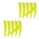thumbnail image 4 of 48 Piezas 4 Pulgadas Tiro con Arco Flecha Pavo Natural Plumas Fletchings Vanes UNA, 4 of 8