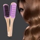 thumbnail image 5 of Cepillo para el cabello cara, para el cabello, en apariencia , herramienta para peinar el cabello, abrazadera de cepillo - púrpura Macarena Peine de pelo de doble cara., 5 of 8