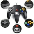 thumbnail image 5 of LUXMO Classic N64 Controller, Wired N64 Gamepad Controllers with Upgraded Joystick for N64 Video Game Console N64 system, 5 of 9