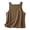 Khaki, variant on Cotton Linen Tank Tops for Women Spaghetti Strap Square Neck Lightweight Summer Casual Loose Sleeveless Shirts