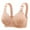 Hot Pink, variant on Womens Plus Size Bra Woman's Printing Lace Ventilate Sling Large Sized Bra Without Steel Rim Comfortable Wireless Padded Bras