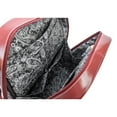 thumbnail image 3 of M Series | KENDALL | Leather Business Laptop Tablet Backpack - Red, 3 of 5