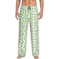 thumbnail image 5 of Mens Pajama Pants, Frogs Jumping Soft Sleep & Lounge Pants for Men, Cuteness Casual PJ Bottoms Pants with Pockets, 5 of 7