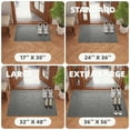 thumbnail image 2 of OEAKAY Indoor Doormat 36"x56",Non-Slip Front Door Mats Rug for Inside Washable, Low Profile Entry Rug for Entryway Indoor, Dirt Trapper Absorbent Indoor Welcome Floor Mats for Home,Dark Gray, 2 of 8