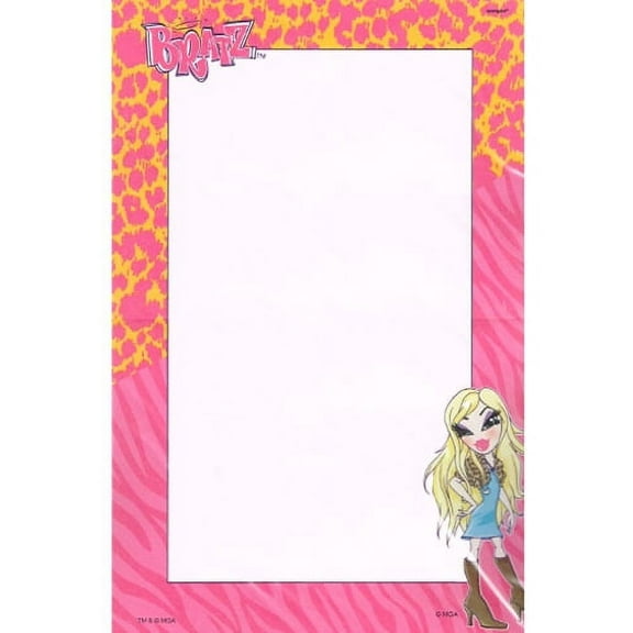 Bratz Fashion Fierce Printable Invitations, 8 Count