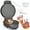 Black, variant on Mailand 7.5" Waffle Cone Maker Machine, Ice Cream Cone Maker for Waffle Bowl & Thin Waffle Crispy, Browning Control, 1200W, Cone Roller & Bowl Press Included, Graphite