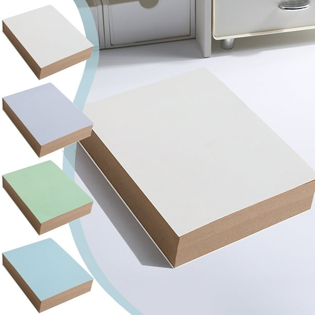 Cuaderno de Papel Kraft Cuaderno de Bocetos en Blanco | 200 Hojas Desprendibles Engrosadas | Almohadilla de tiro portátil | Páginas de protección ocular Burlywood | 5.12 x 3.74 pulgadas | Diario de
