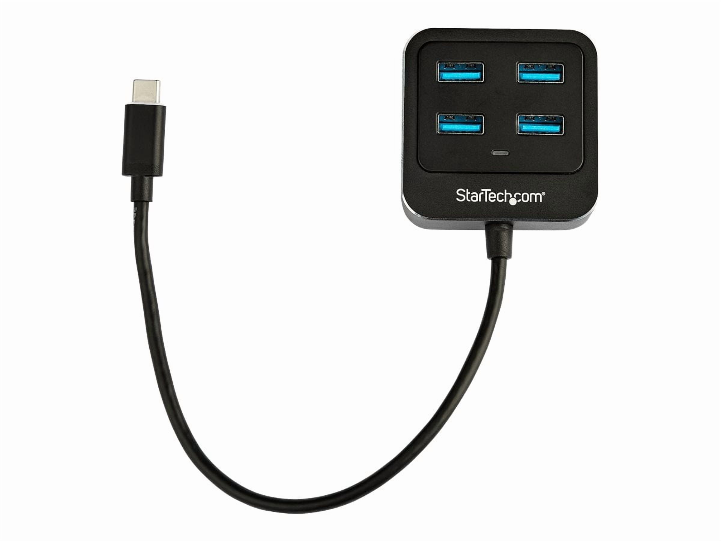 StarTech 4-Port USB-C to USB 3.1 Gen 2 Hub - 10Gbps - Bus Powered