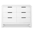 thumbnail image 2 of Carter's By DaVinci Colby Commode Double à 6 Tiroirs, Blanc, 2 of 8