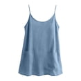 thumbnail image 3 of Cooling Shirts for Women Kelon Tank Top for Women Crew Neck Boho Tops Fashion Boho Clothes Dressy Casual Trendy Clothes, S, 3 of 6
