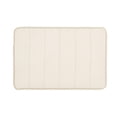 thumbnail image 4 of 15.75*23.62In Microfibre Memory Foam Bathroom Shower Bath Mat With Non Slip Carpet Rose red, 4 of 4