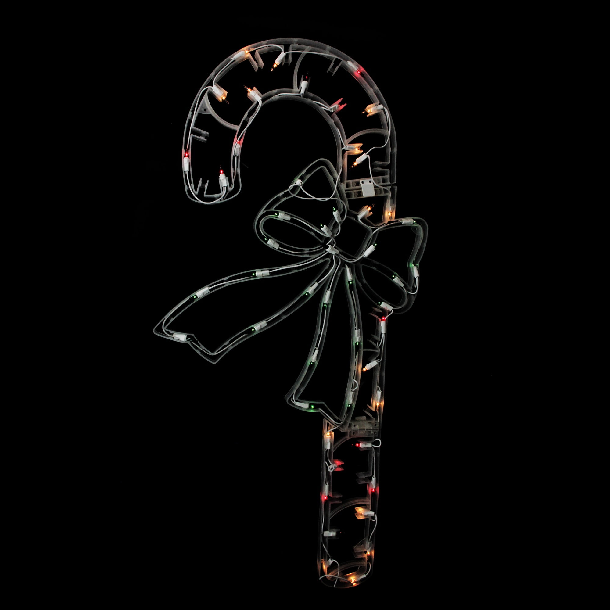 Sienna 31.5 Folding Lighted Twinkling Wreath Christmas Window Decoration Multi Lights