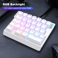 thumbnail image 3 of Gamer Keyboards HE30 Wi 29 Teclas Interruptor Magnético para ESports Gaming Office Rojo, 3 of 9