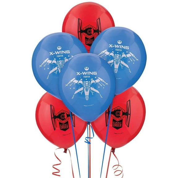Star Wars Episode VII the force Awakens Latex Balloons