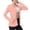 Rose Gold, variant on hoksml Women's Lightweight Hooded Jacket, Full Zip Long Sleeve Cover Up with Thumb Holes and Pockets, Casual Outdoor Top
