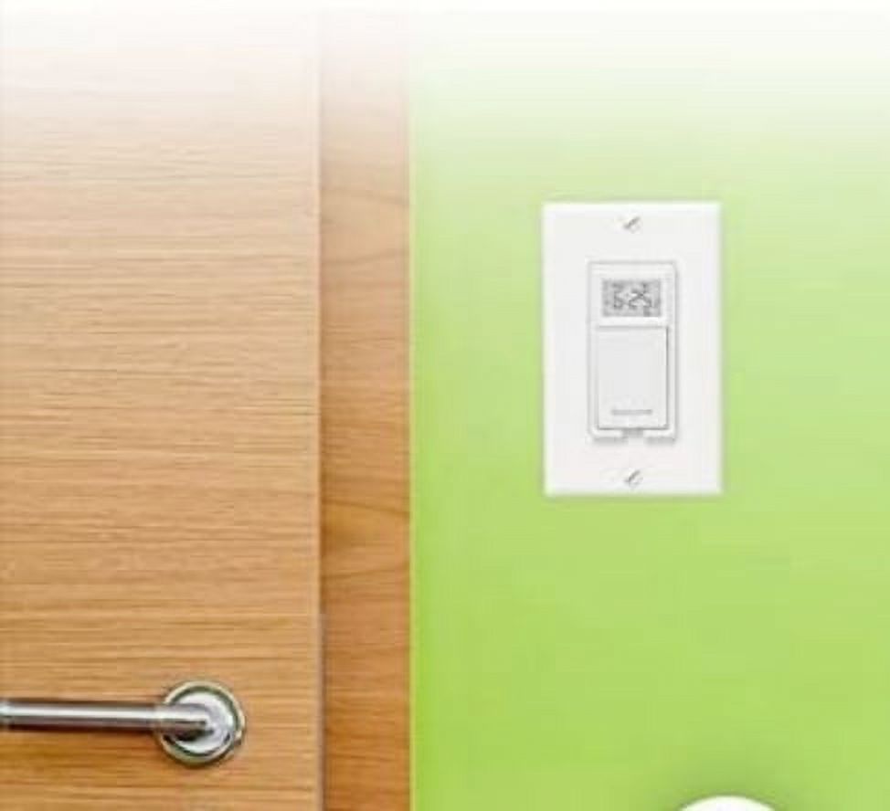 HONEYWELL Light Switch, 7 Day, Programmable, White - image 4 of 4