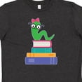 thumbnail image 4 of Inktastic Bookworm Girls Reading Youth T-Shirt, 4 of 5