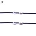 thumbnail image 1 of Funie 2Pcs Unisex Lazy Elastic No Tie Round Sneaker Shoe Replacement Lace Strings, 1 of 8