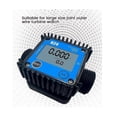 thumbnail image 2 of Medidor de flujo de combustible LCD K24 para turbinas. Medidor de flujo de combustible diésel digital. Medición favorable del flujo de agua líquida. s202412245600, 2 of 5