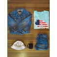 thumbnail image 3 of July 4Th Independence Statue Tie Dye Cyclone Men -Image by Shutterstock, Male XX-Large, 3 of 4