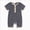 A8-Grey, variant on Summer 1 Piece Outfit Newborn Infant Baby Boys Cotton Ribbed Romper Jumpsuit Short Sleeve Playsuit Harem Pants Clothes