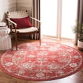 thumbnail image 2 of SAFAVIEH Windsor Cleves Traditional Area Rug, Red/Ivory, 3' x 5', 2 of 9