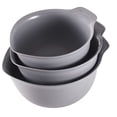thumbnail image 1 of Juego de 3 tazones de plástico para mezclar KitchenAid, universales, anidados, 1 of 6
