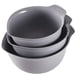 thumbnail image 1 of Juego de 3 tazones de plástico para mezclar KitchenAid, universales, anidados, 1 of 6